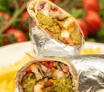 Hellim and Falafel Wrap